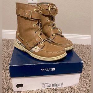 Womens high top sperry's